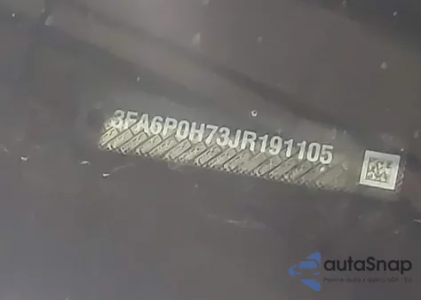 2018 Ford Fusion Se z USA, uszkodzony, nr VIN 3FA6P0H73JR191105